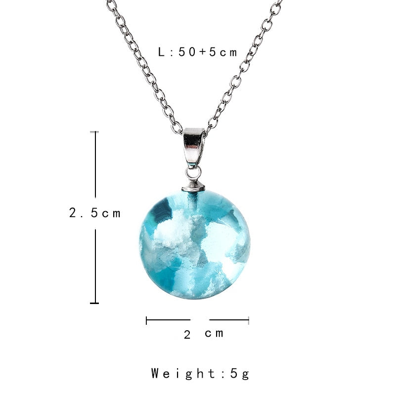 SKY CLOUD NECKLACE (ADJUSTABLE)