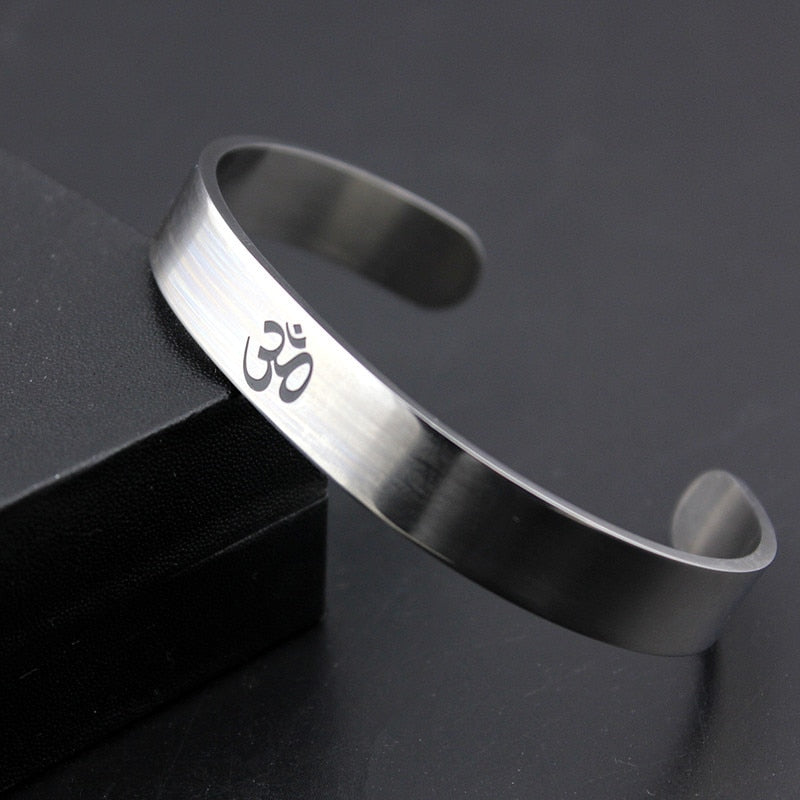 OM MANTRA BANGLE BRACELET