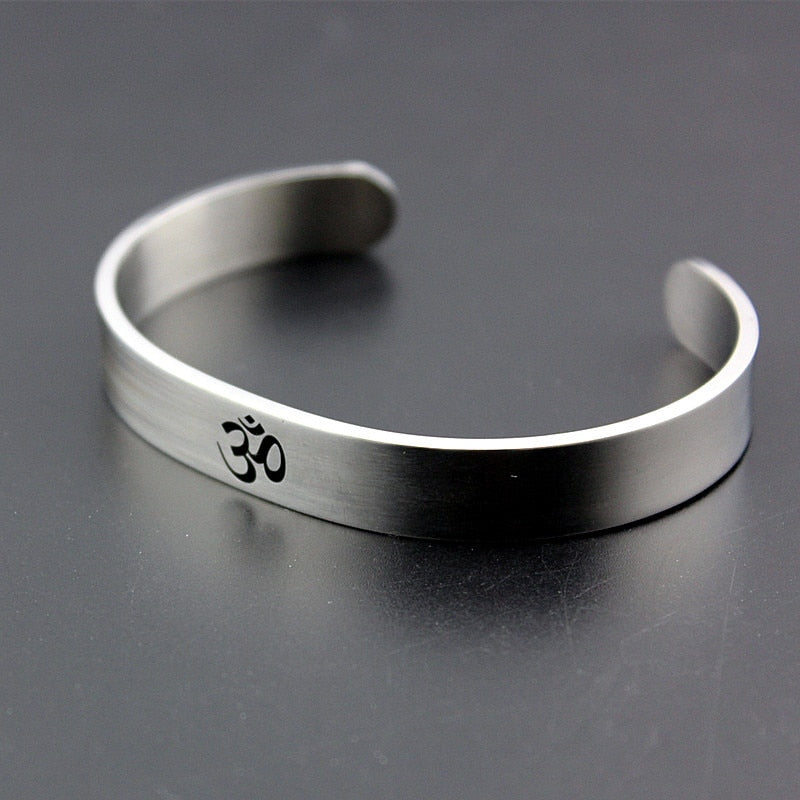 OM MANTRA BANGLE BRACELET