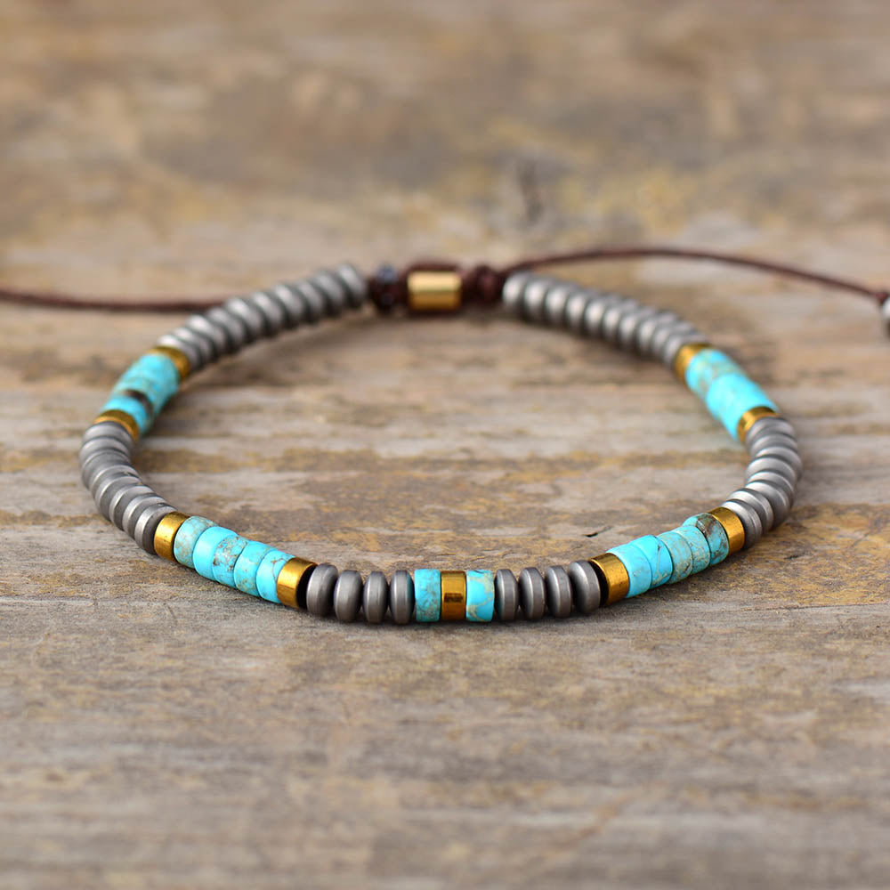 Matte Jasper Stone Friendship Bracelet