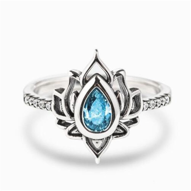 Flower Of Paradise Lotus Ring