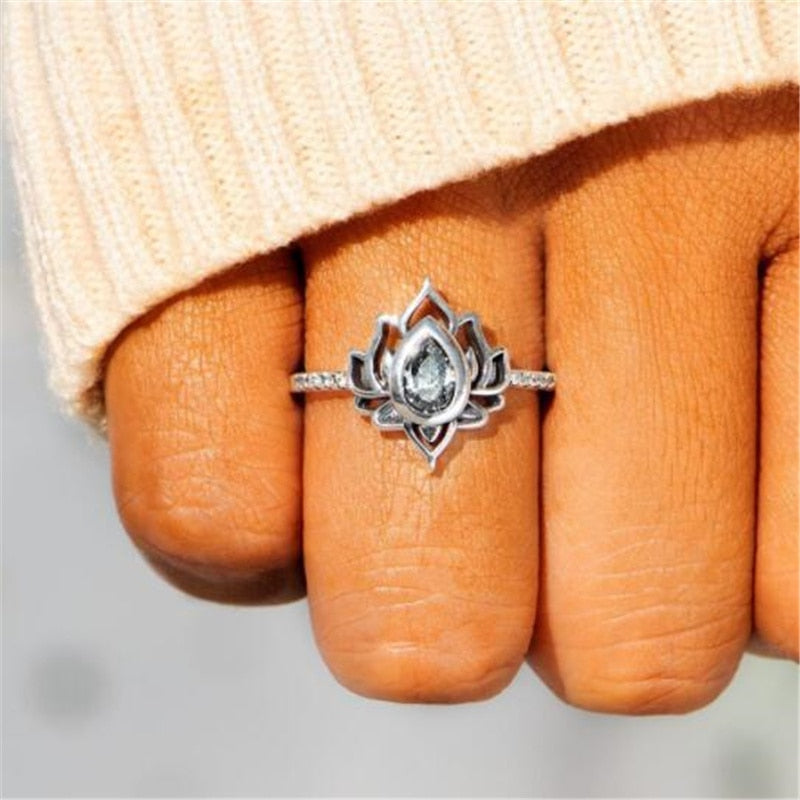 Flower Of Paradise Lotus Ring