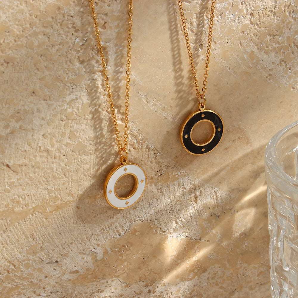 Star Loop Gold Necklace