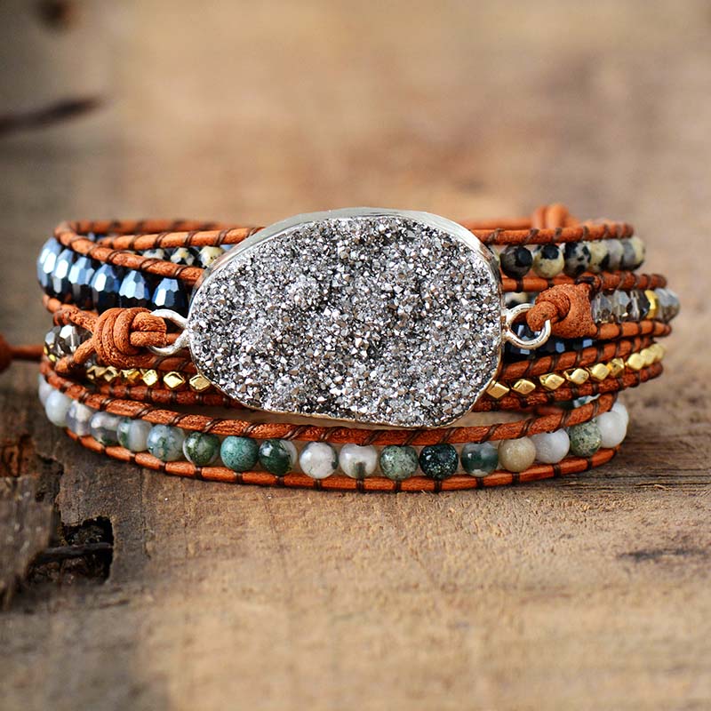 Layered Harlequin Boho Bracelet