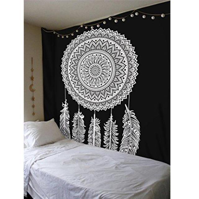 Beautiful Mandala Tapestry Tapestry Boho Peak J50 200cmx150cm 