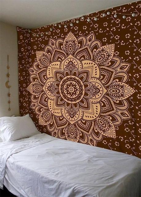 Beautiful Mandala Tapestry Tapestry Boho Peak O66 200cmx150cm 
