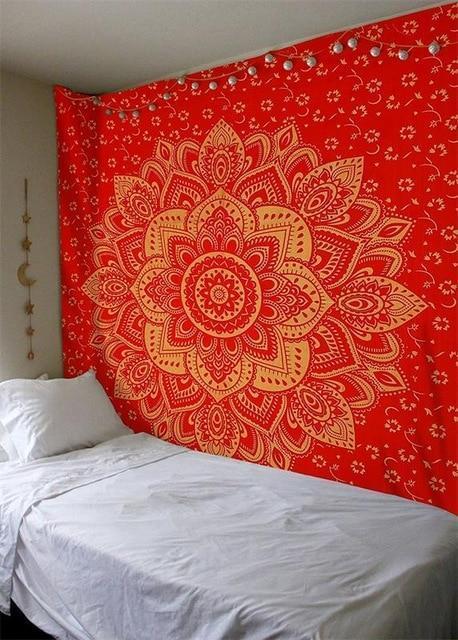 Beautiful Mandala Tapestry Tapestry Boho Peak O70 200cmx150cm 