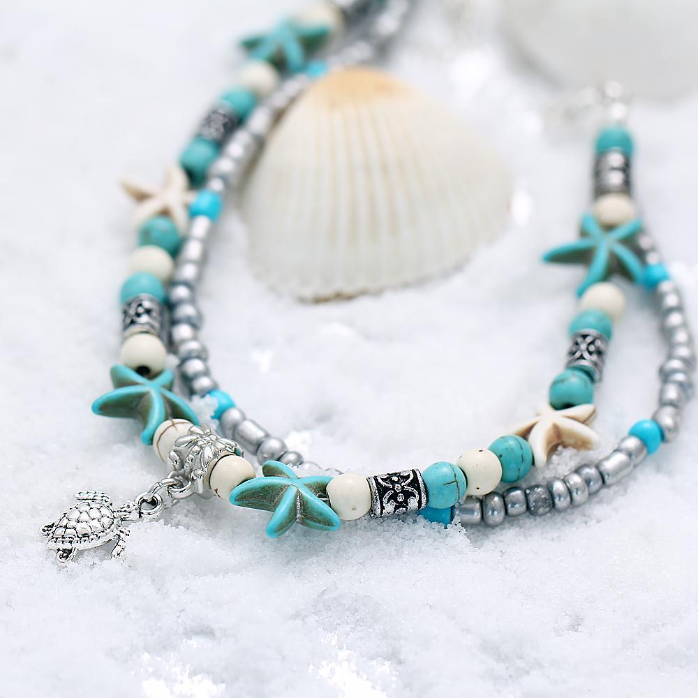 Bohemian Summer Beach Anklet Boho Peak 