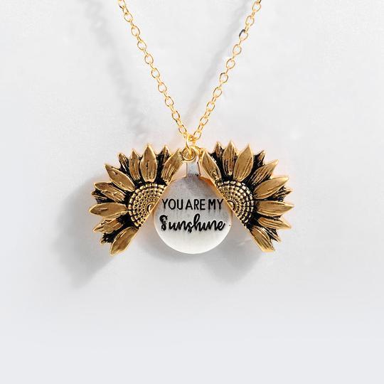 "You Are My Sunshine" Hidden Message - Necklace