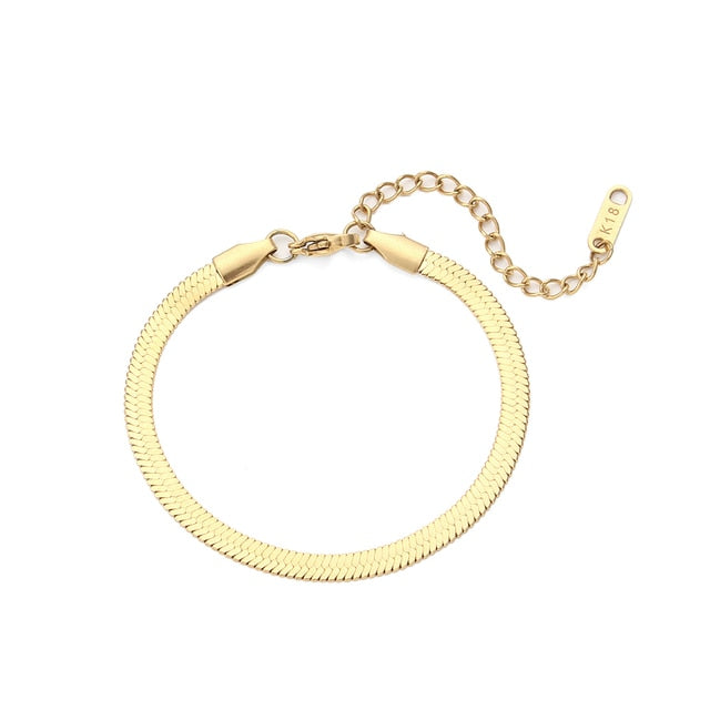 Herringbone Chain Jewellery Set