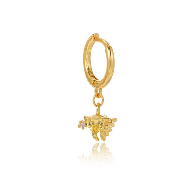 Marine Charm Huggie Earrings