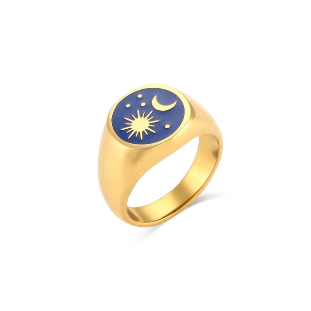 Universe Emblem Dome Ring