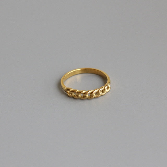 Angel Wings Signet Gold Ring