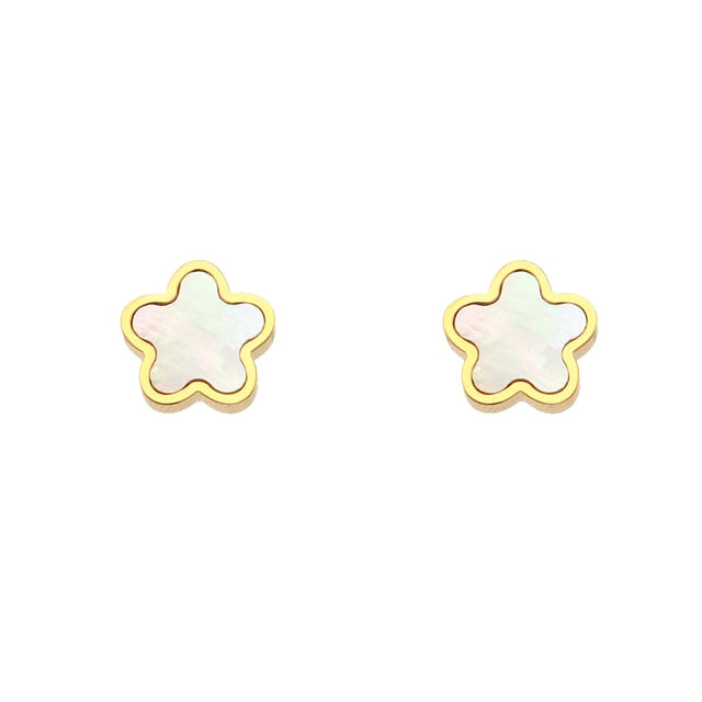 Lucky Clover Acrylic Jewellery Set