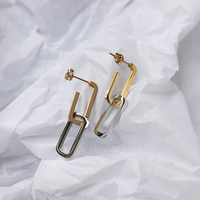 2-Style Clip Earrings