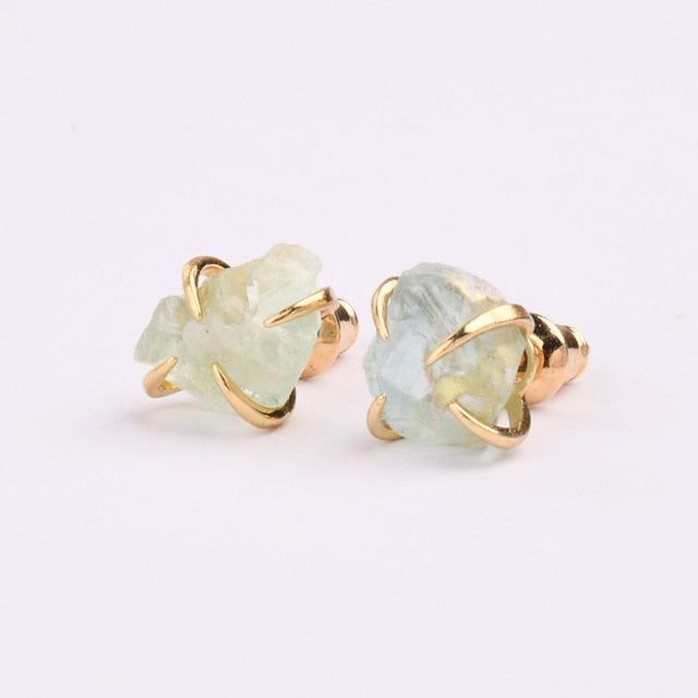 Claw Gemstone Earrings