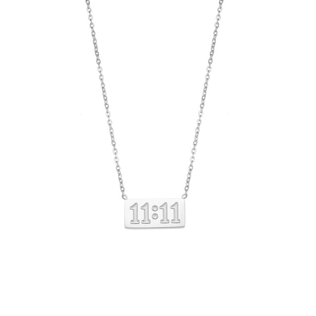 11:11 Engraved Signet Jewellery Set