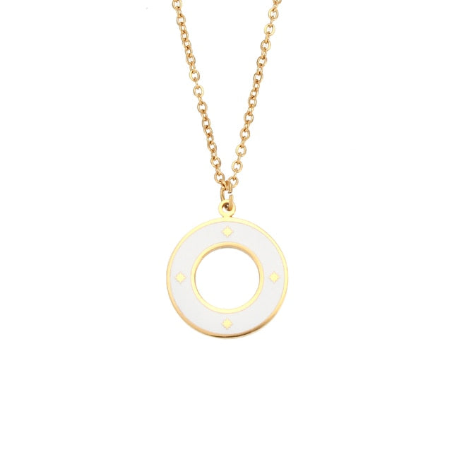 Star Loop Gold Necklace